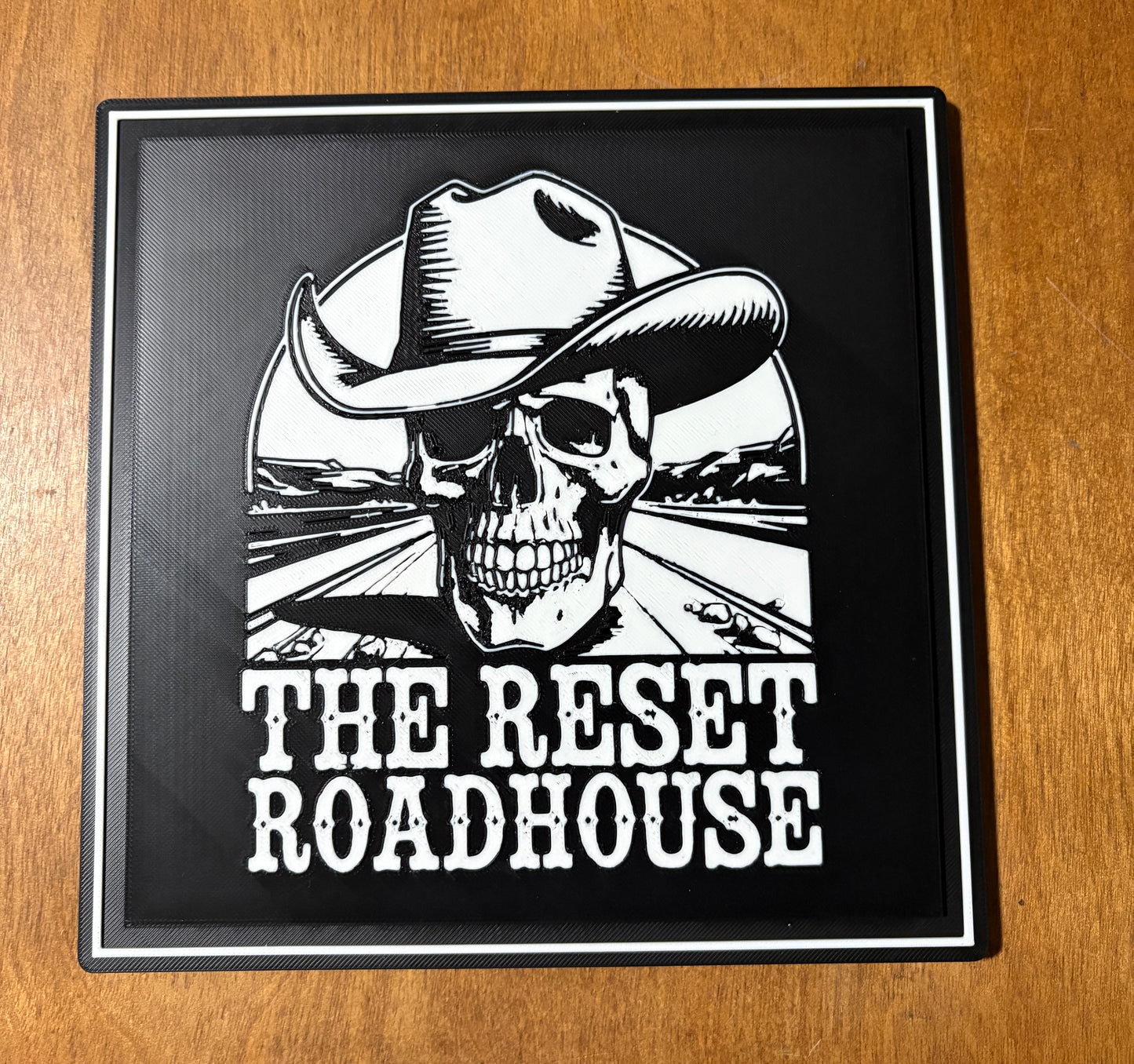 Reset Roadhouse Western-themed Sign
