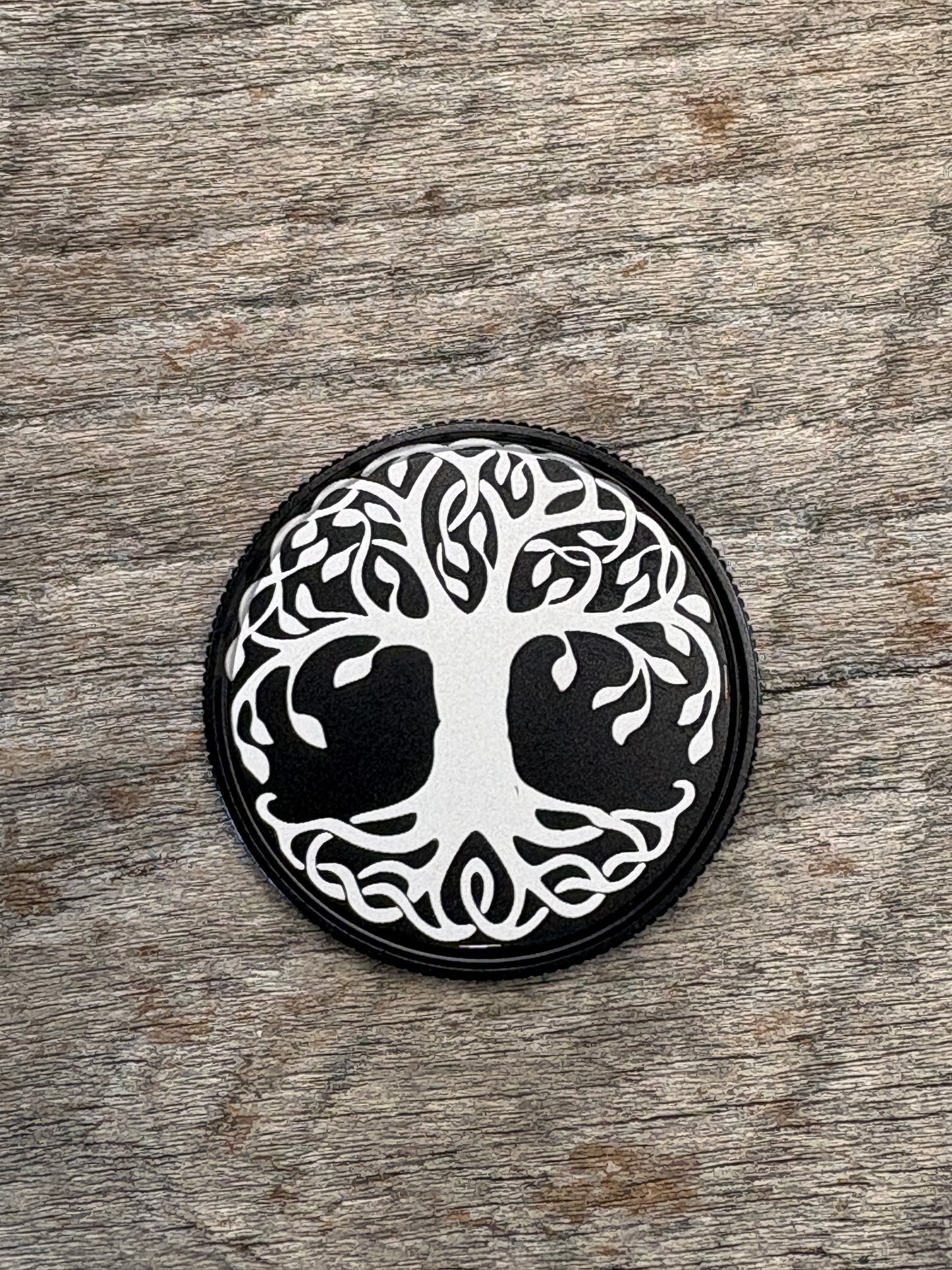 Mad Mick Anodized Tree of Life Coin