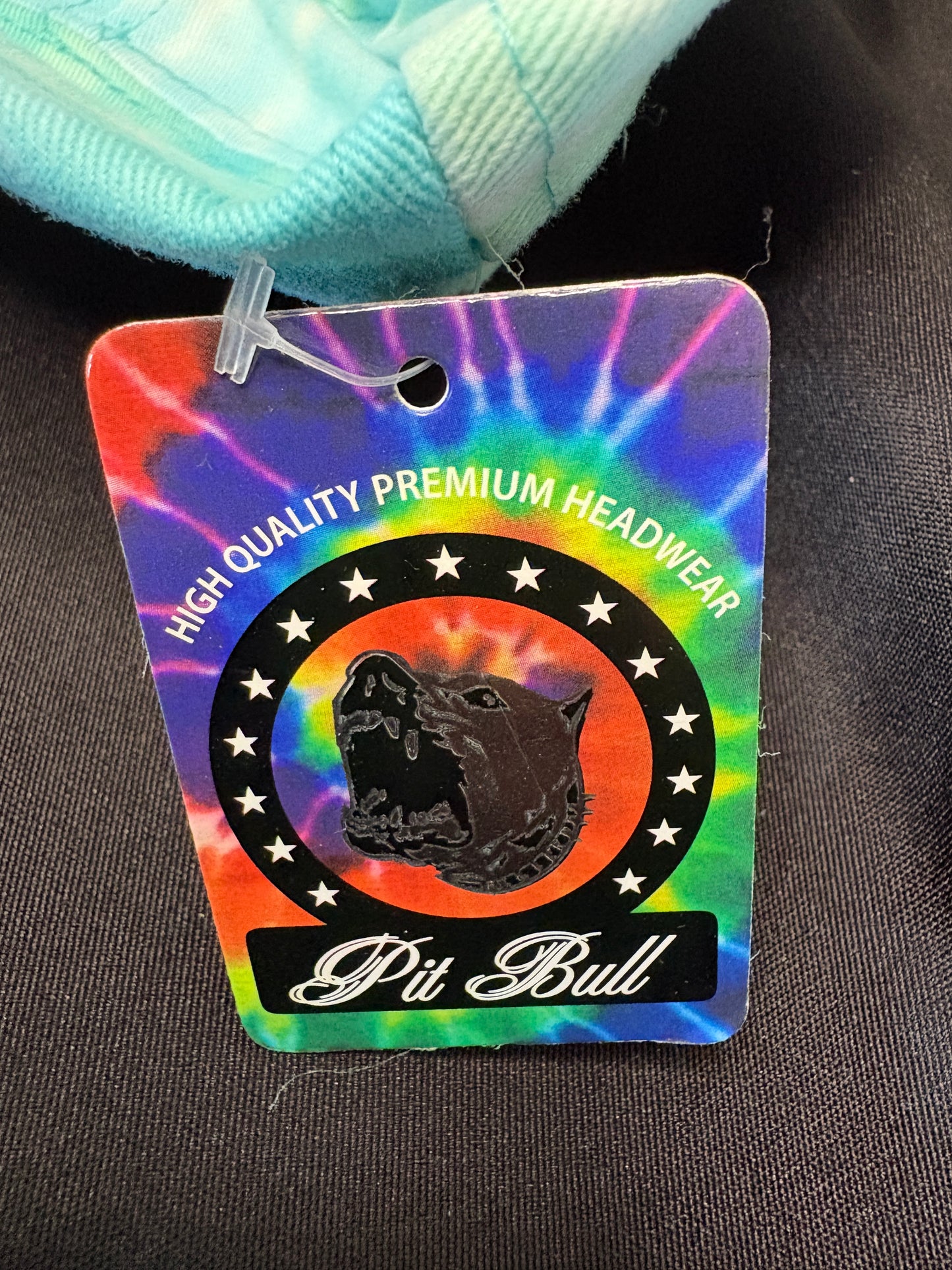 Pit Bull Tie-Dyed Cadet Hat with Mad Mick Tree Carving Patch