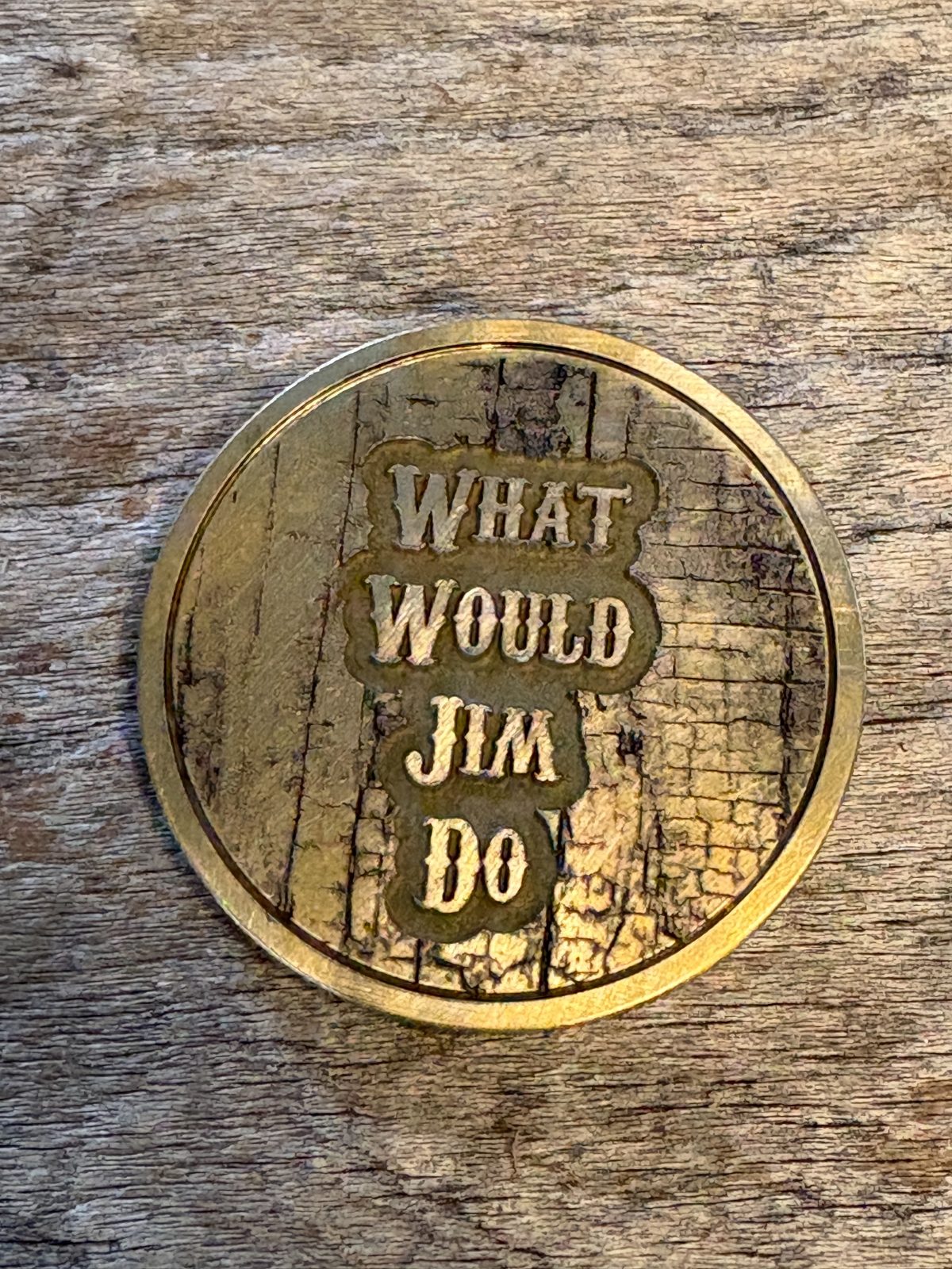 Borrowed World "The Valley" Challenge Coin
