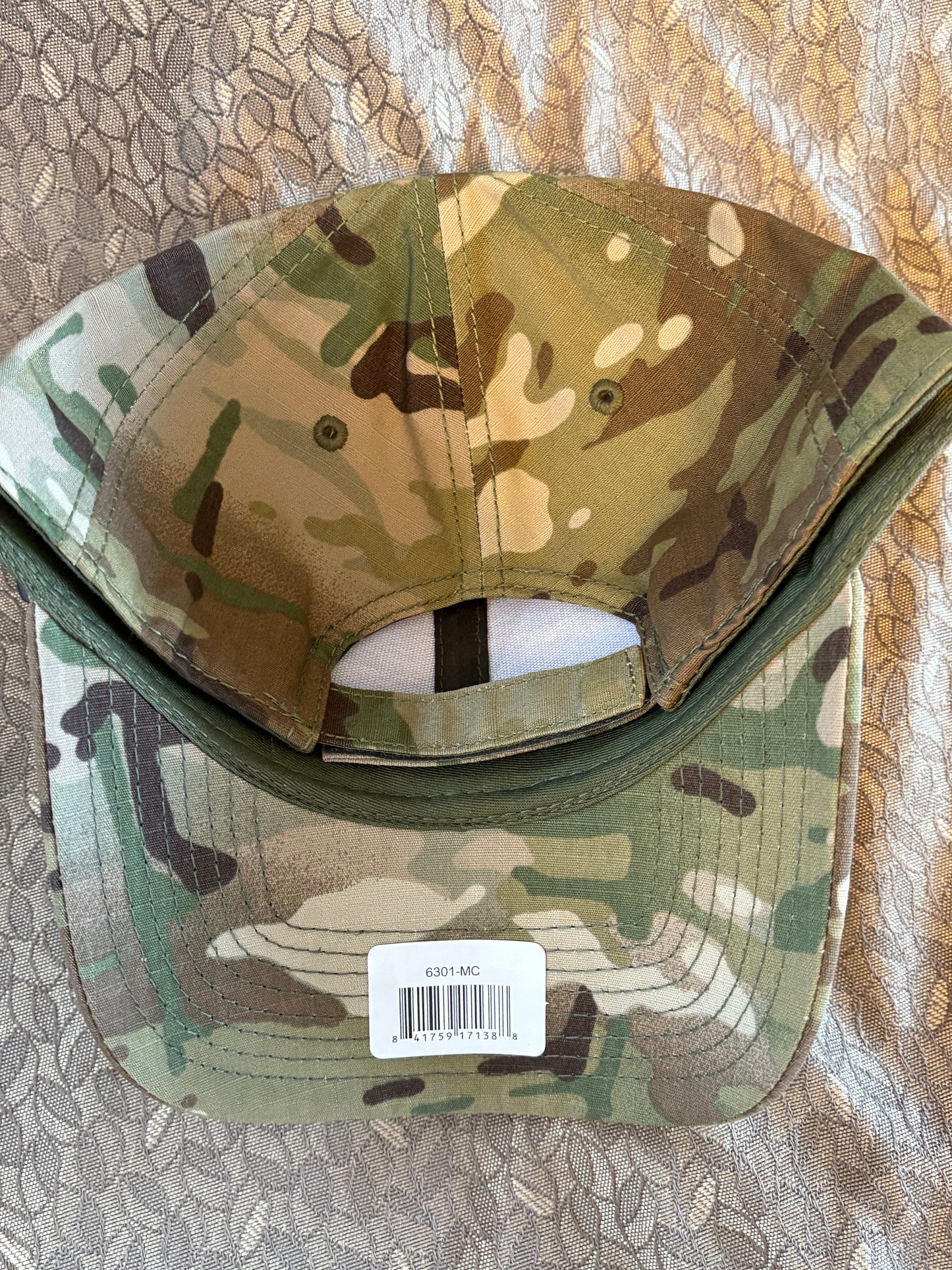 Mad Mick Skull Logo Hat - Decky Multicam with OD Patch