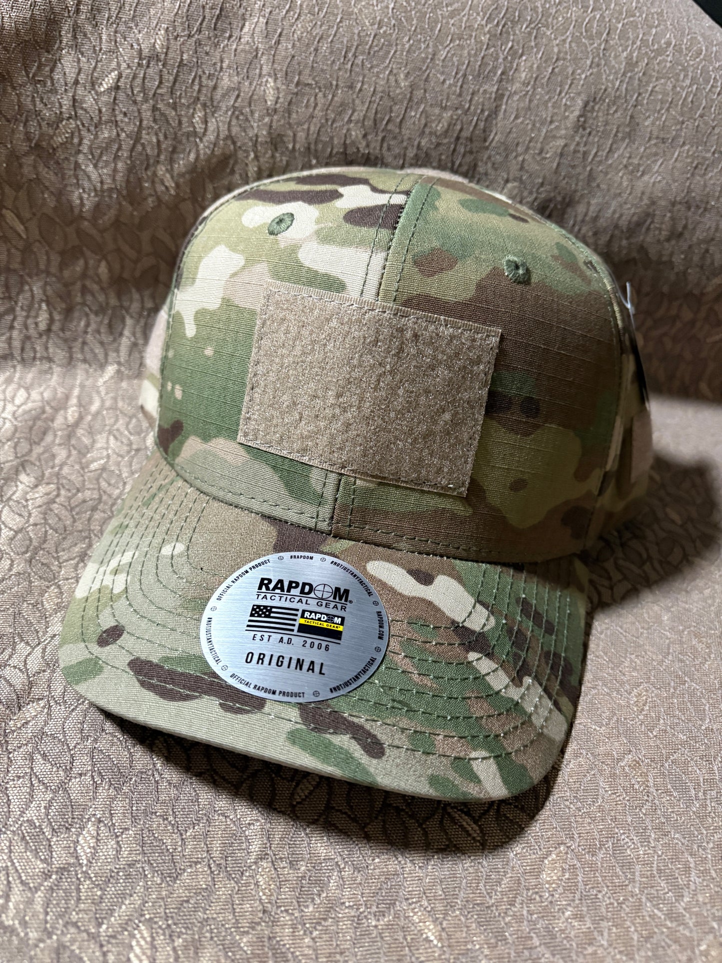 Rapid Dominance Tactical Cap with hook and loop Mad Mick Patch