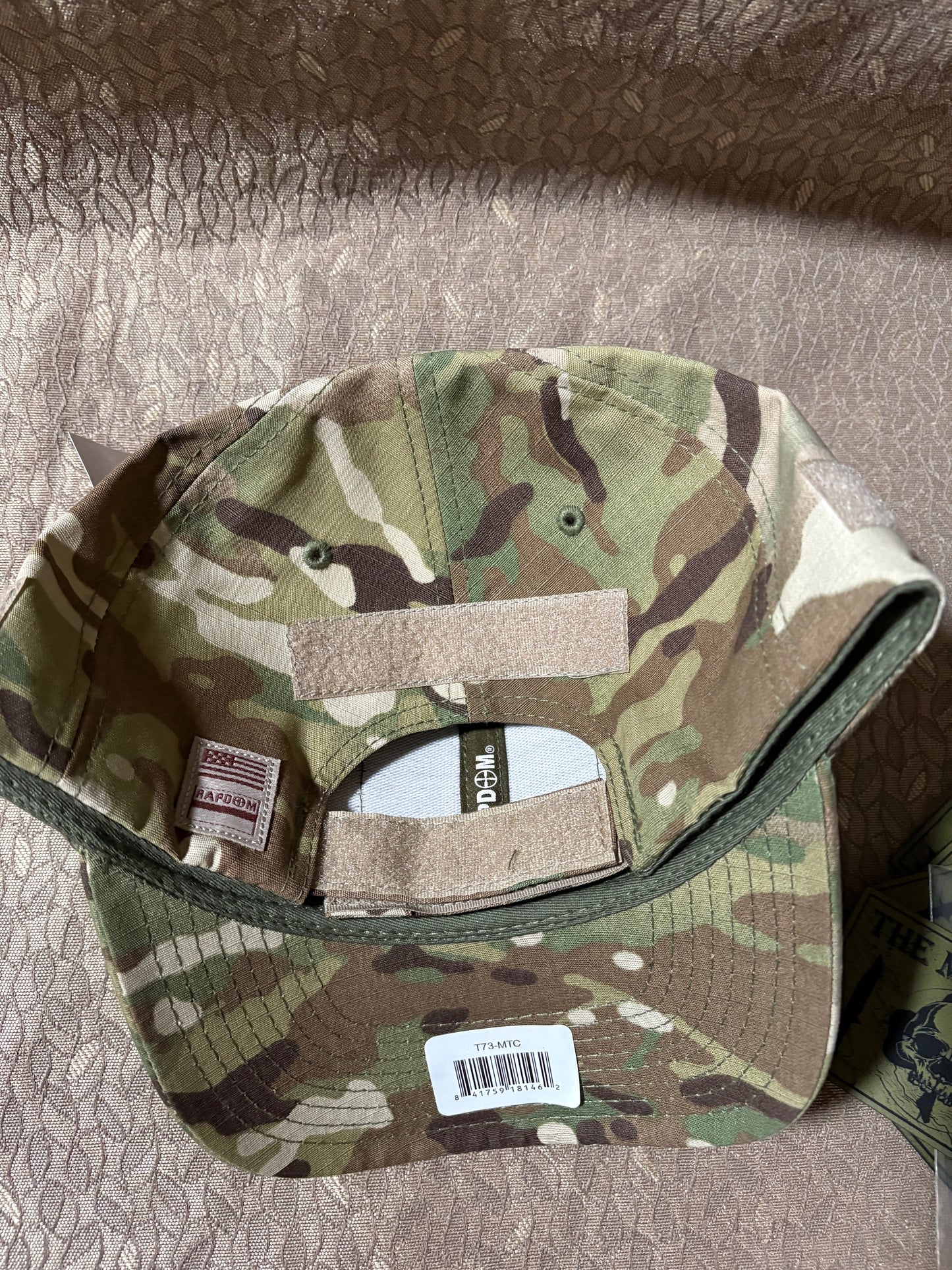Rapid Dominance Tactical Cap with hook and loop Mad Mick Patch
