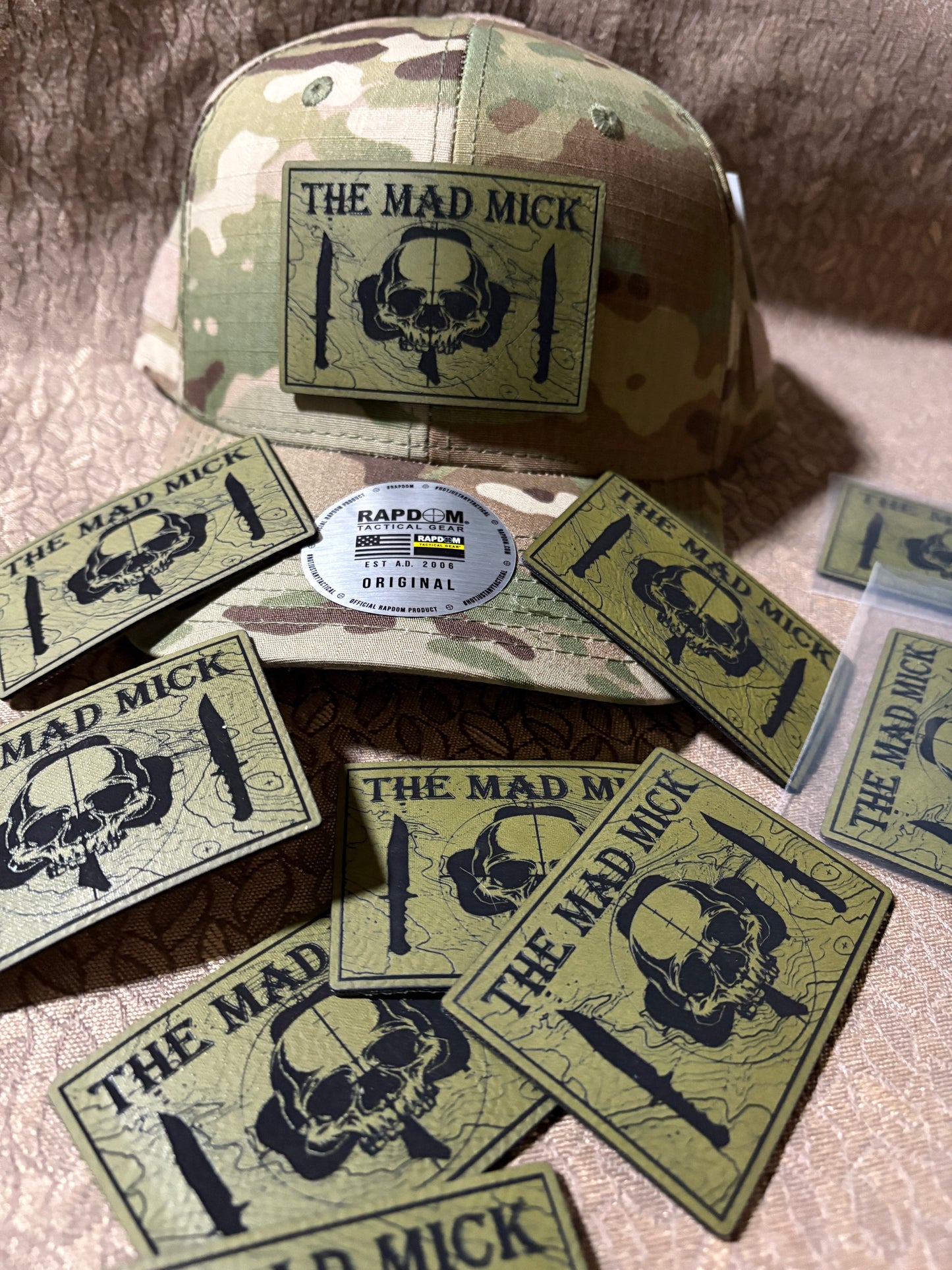 Rapid Dominance Tactical Cap with hook and loop Mad Mick Patch