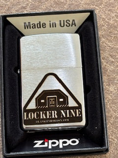 Locker Nine Custom Stainless Zippo