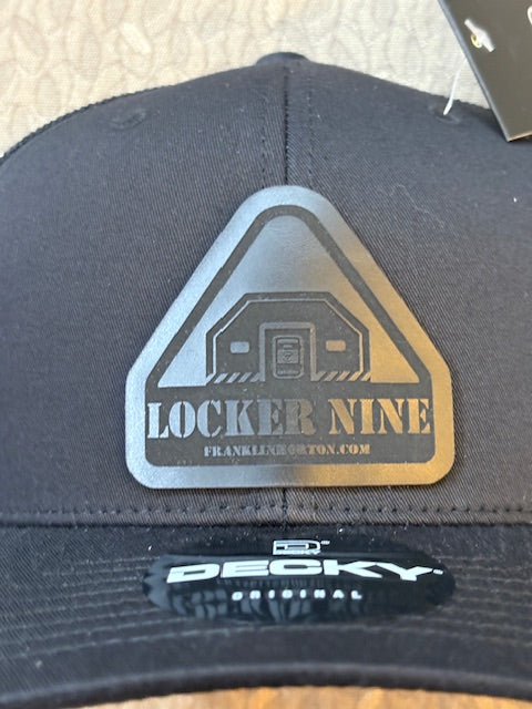 Locker Nine Stealth Mode Snapback Hat in Black