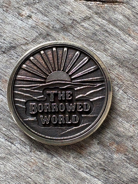 Borrowed World "What Would Jim Do" 40mm Challenge Coin