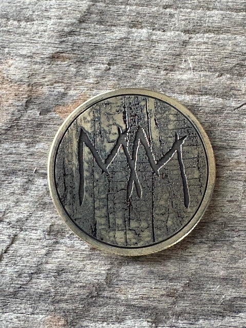 Mad Mick Arrowhead Logo Brass Challenge Coin