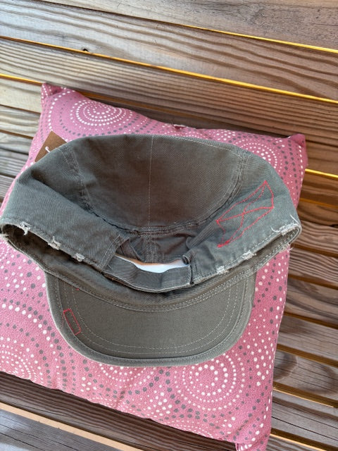 Rapid Dominance Flat Top Patrol Cap with OD Stabby Things Patch