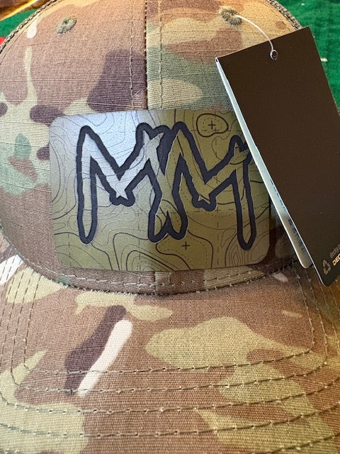 Decky 6306 Vented Multicam Snapback with MM Topographic Patch