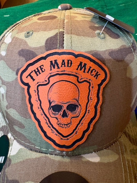 Decky 6301 Multicam Snapback with Orange MM Arrowhead Logo Patch