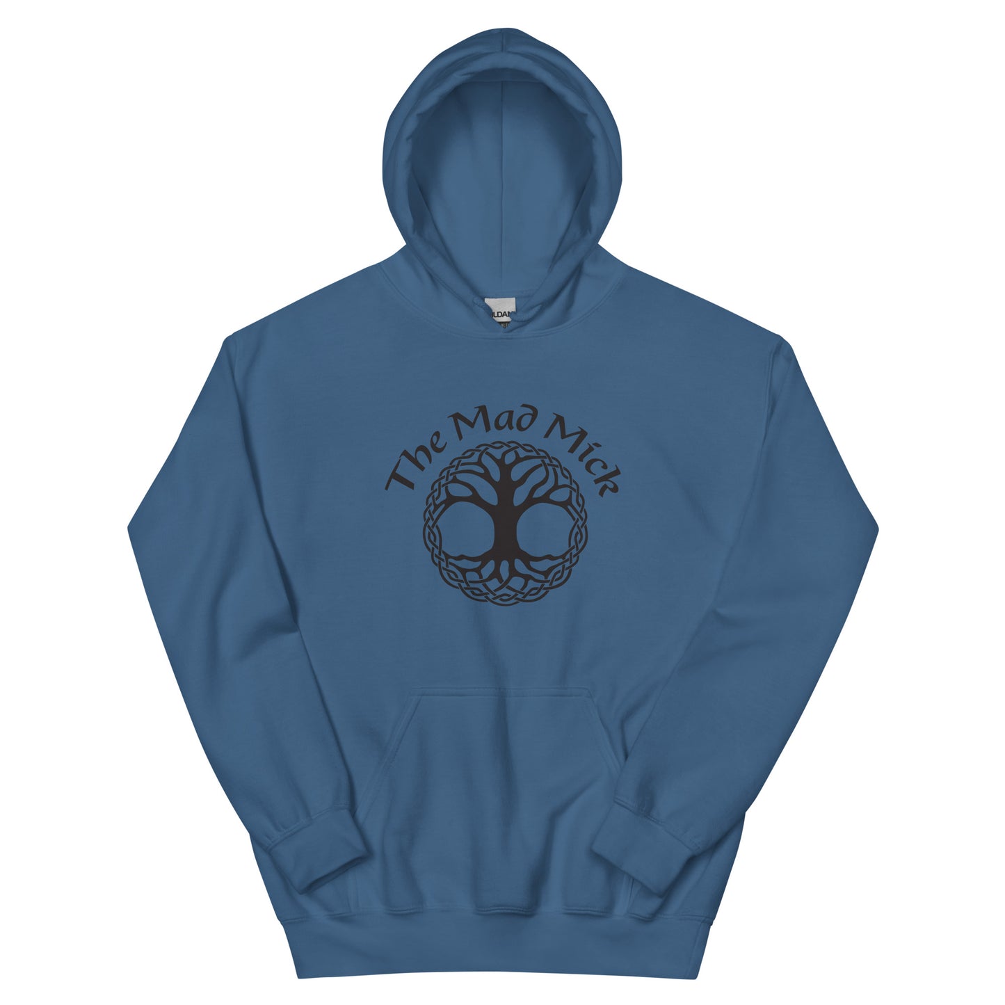 Mad Mick Black Celtic Logo Unisex Hoodie
