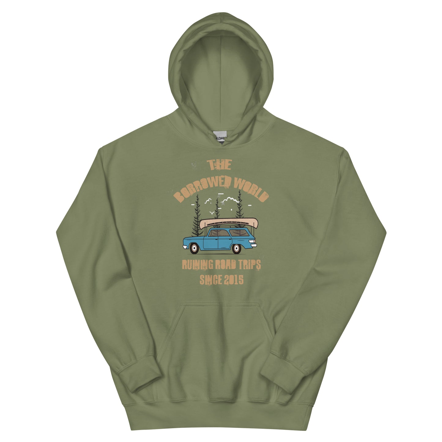 Borrowed World Road Trip Unisex Hoodie