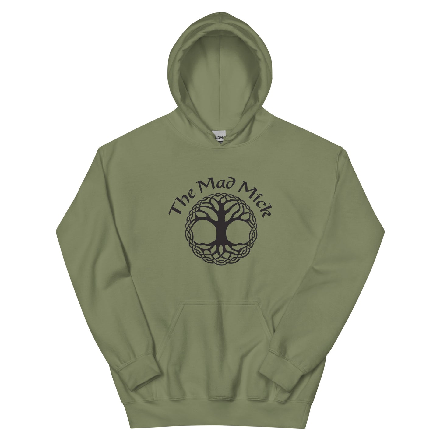 Mad Mick Black Celtic Logo Unisex Hoodie