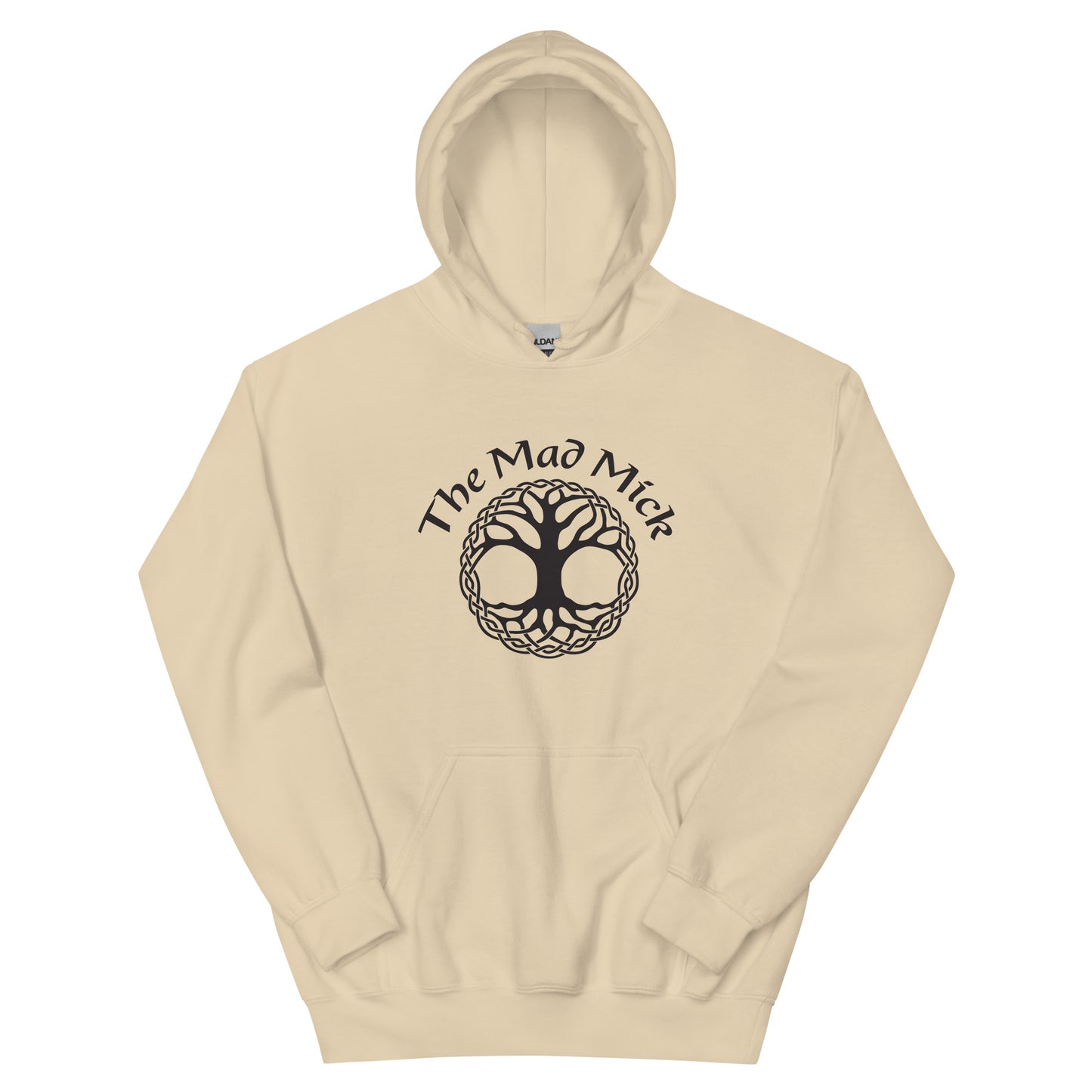Mad Mick Black Celtic Logo Unisex Hoodie