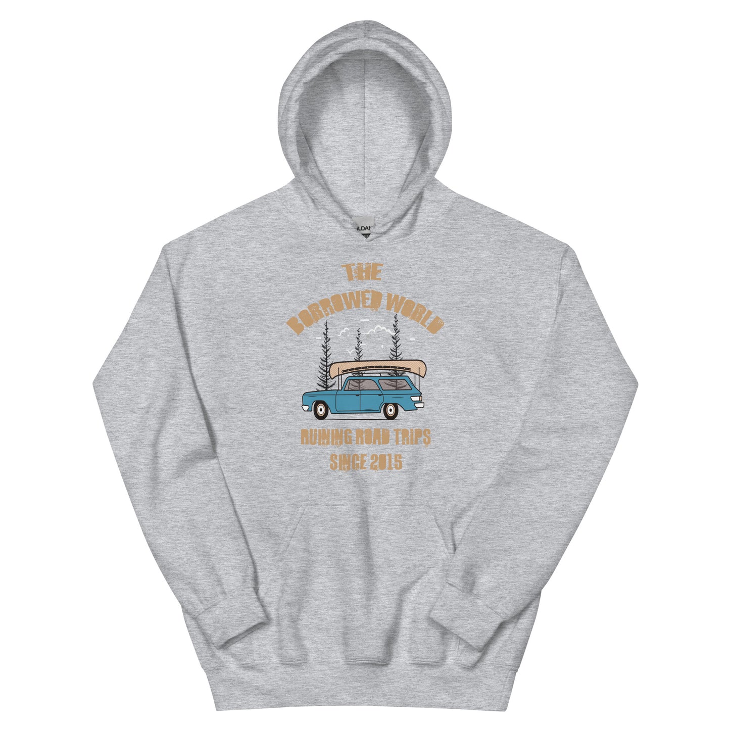 Borrowed World Road Trip Unisex Hoodie