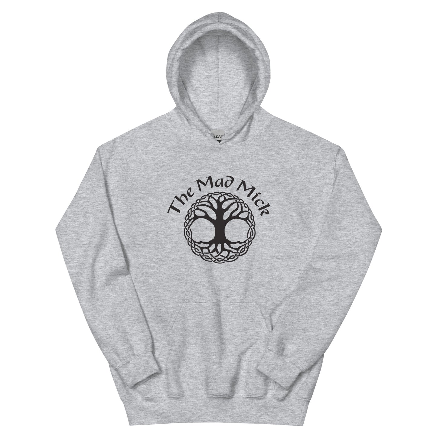 Mad Mick Black Celtic Logo Unisex Hoodie