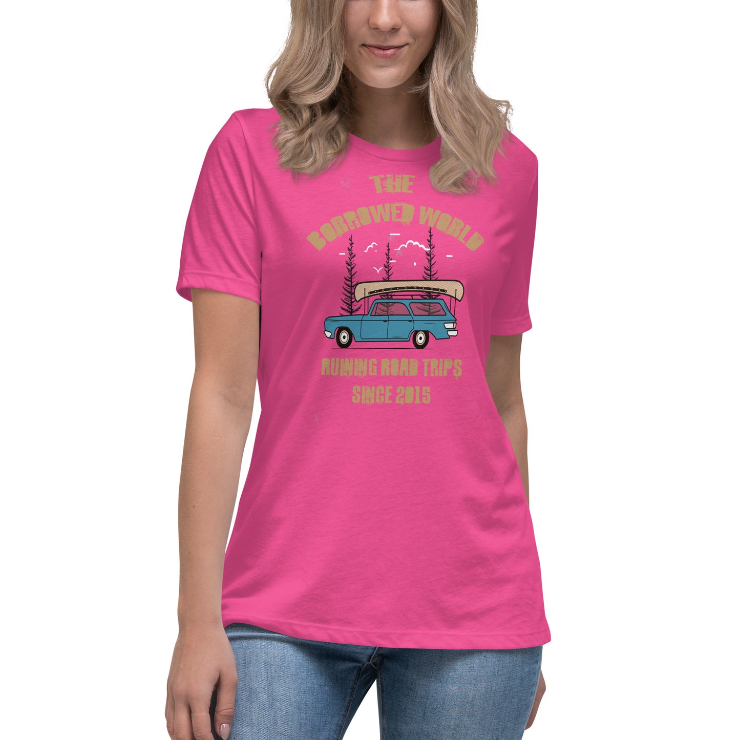Borrowed World Road Trip Women's Relaxed T-Shirt