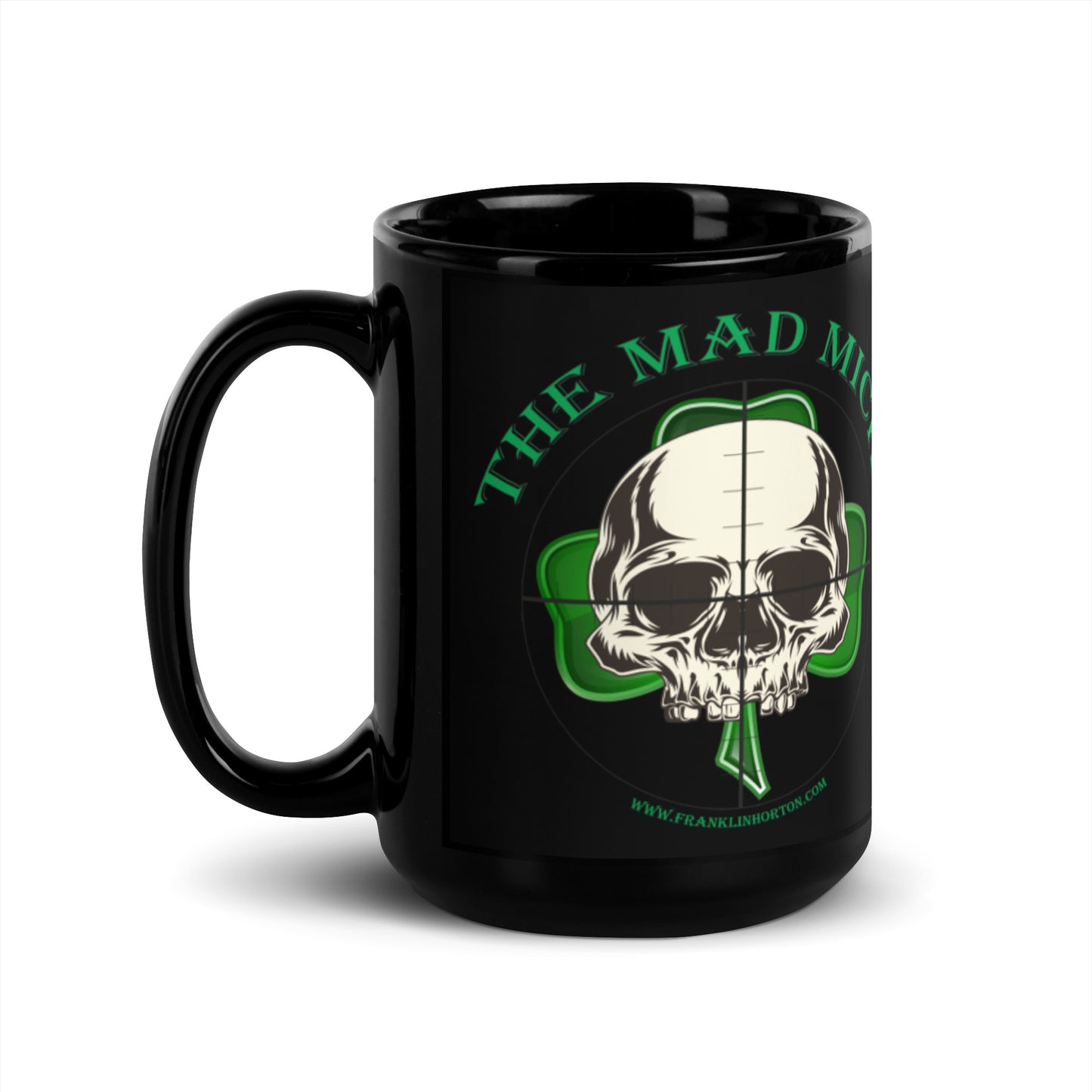 Mad Mick Mug in Black