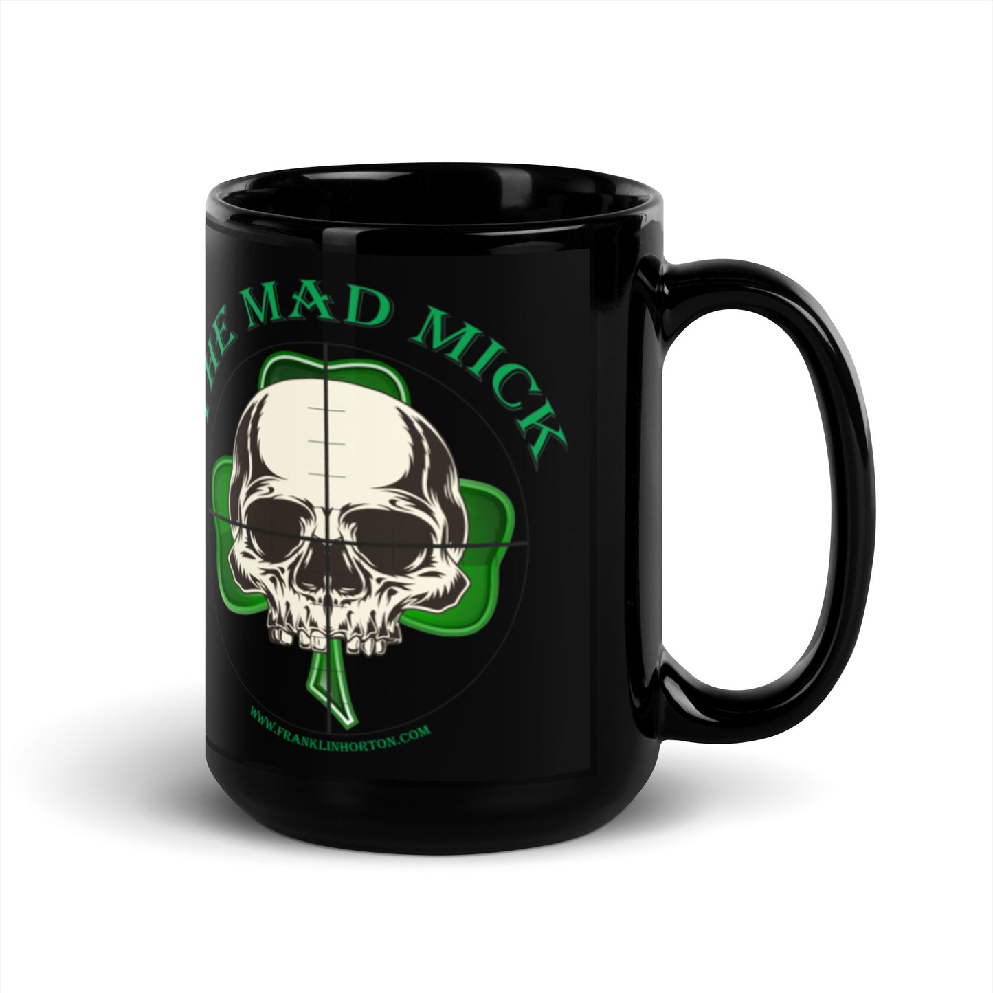 Mad Mick Mug in Black