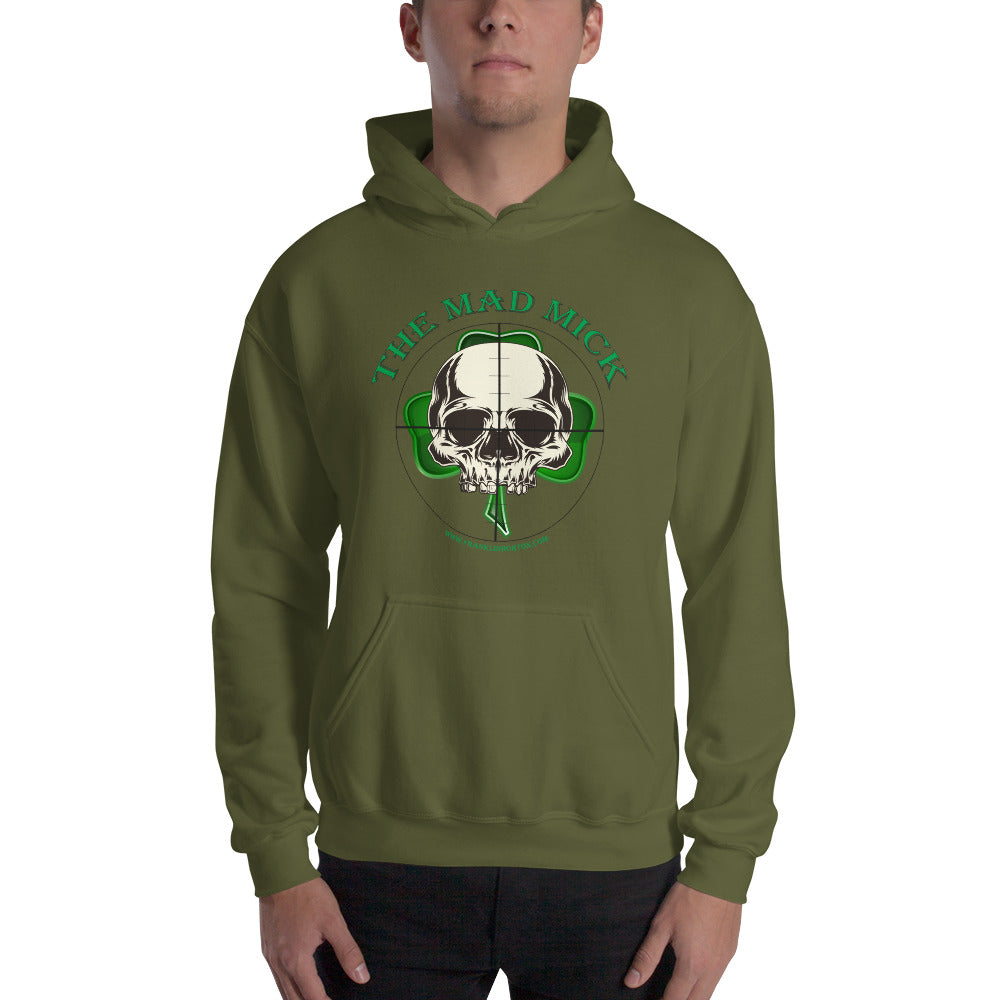 Mad Mick Skull & Shamrock Unisex Hoodie