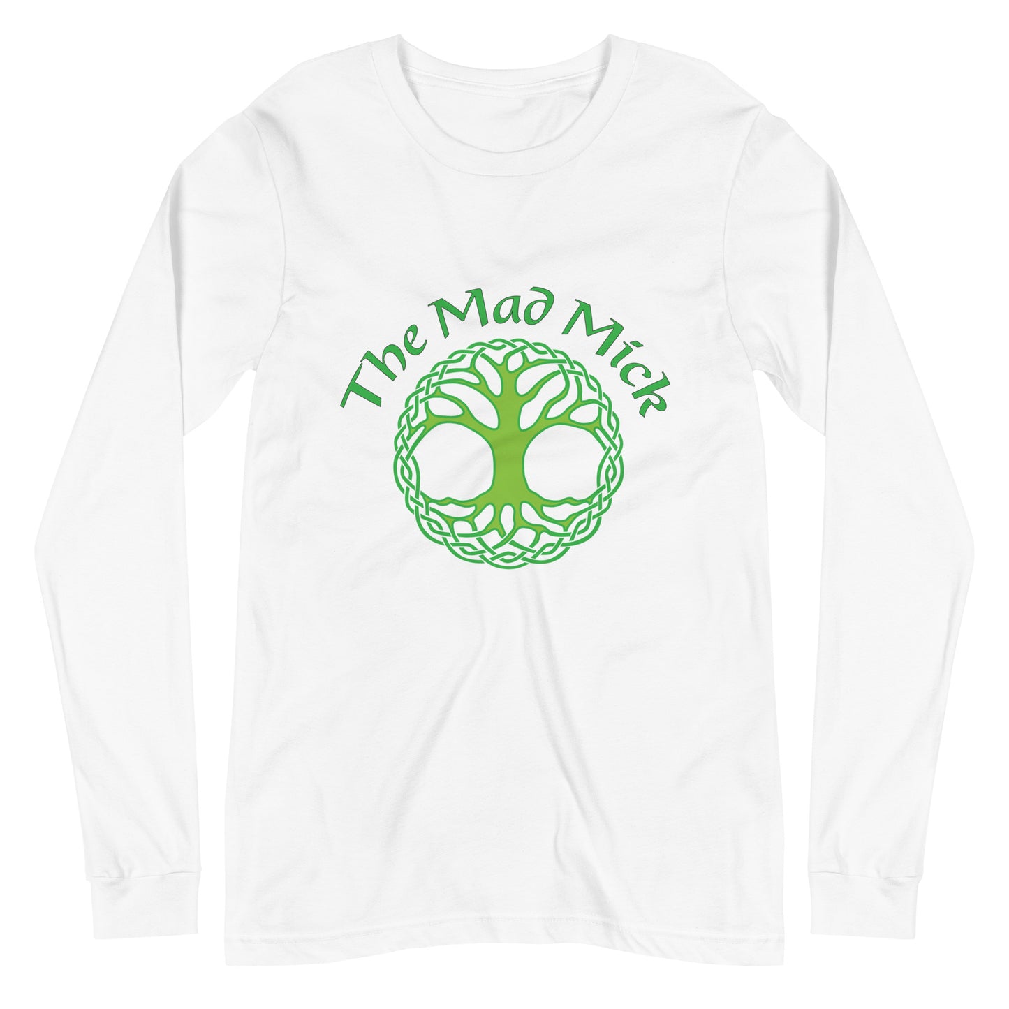 Mad Mick Celtic Tree Unisex Long Sleeve Tee