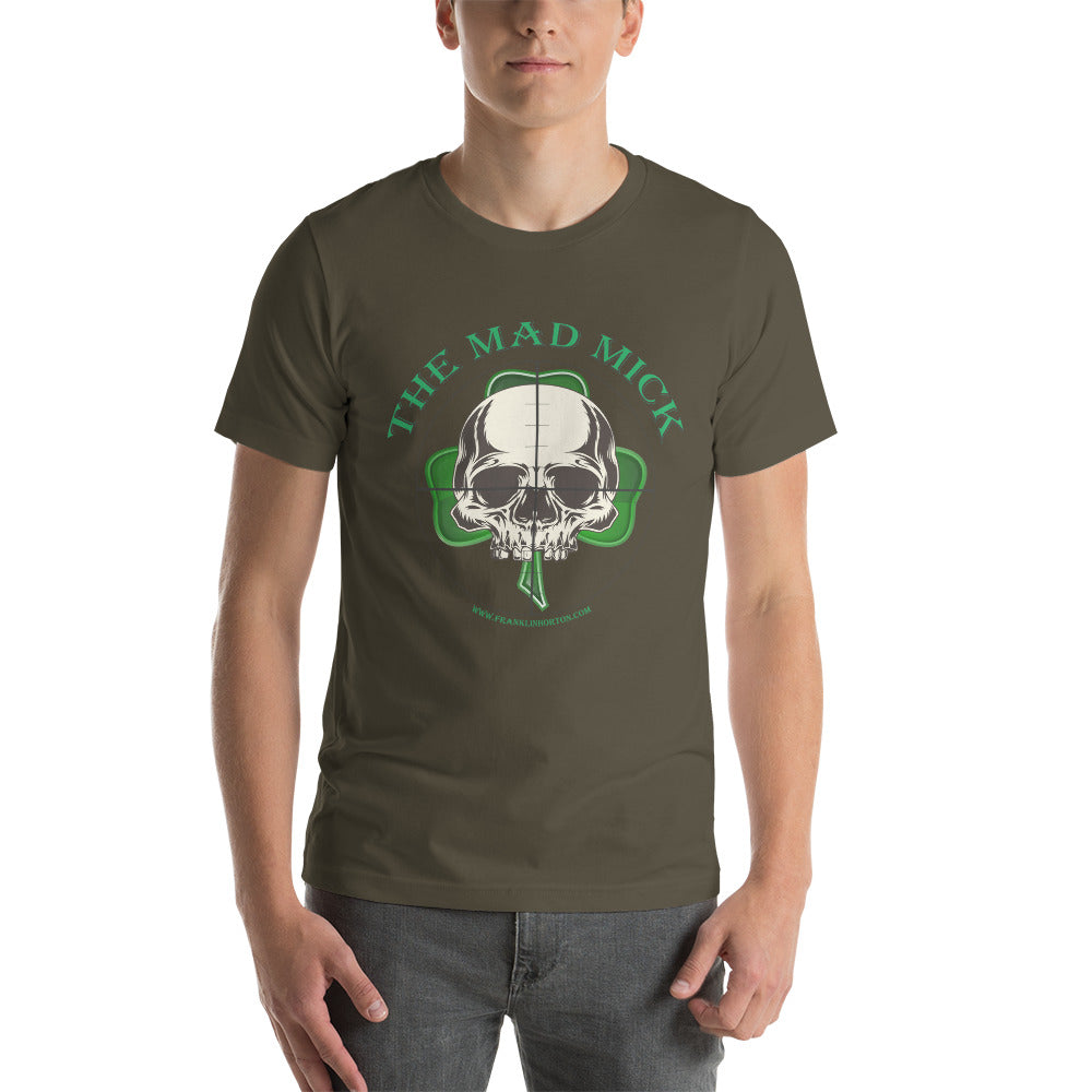 Mad Mick Skull & Shamrock Unisex t-shirt