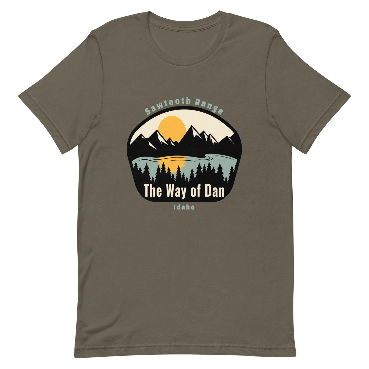 Way of Dan Sawtooth Range Unisex t-shirt
