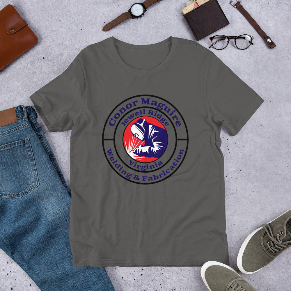 Conor Maguire Welding Circle Logo t-shirt