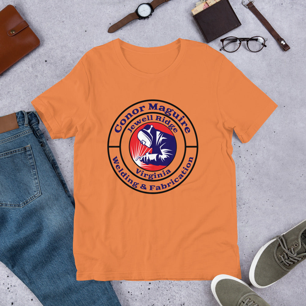 Conor Maguire Welding Circle Logo t-shirt