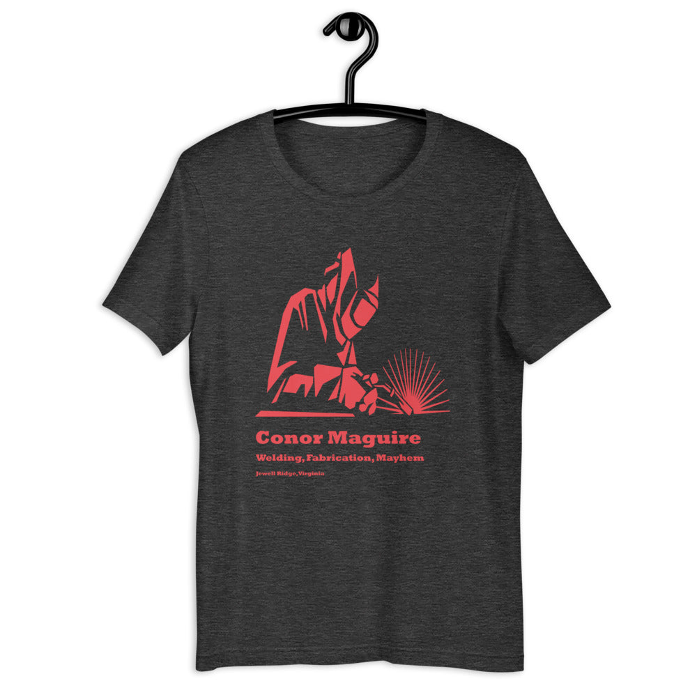 Conor Maguire Welding Short-sleeve unisex t-shirt