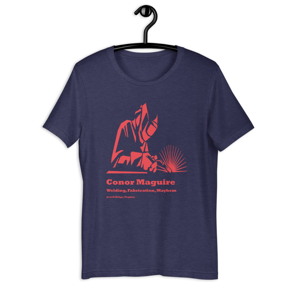 Conor Maguire Welding Short-sleeve unisex t-shirt