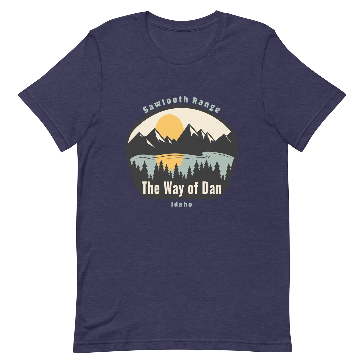 Way of Dan Sawtooth Range Unisex t-shirt