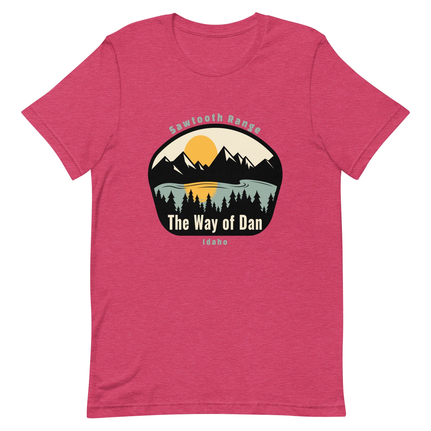 Way of Dan Sawtooth Range Unisex t-shirt