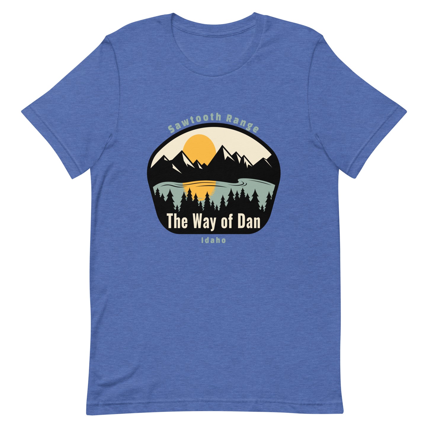 Way of Dan Sawtooth Range Unisex t-shirt