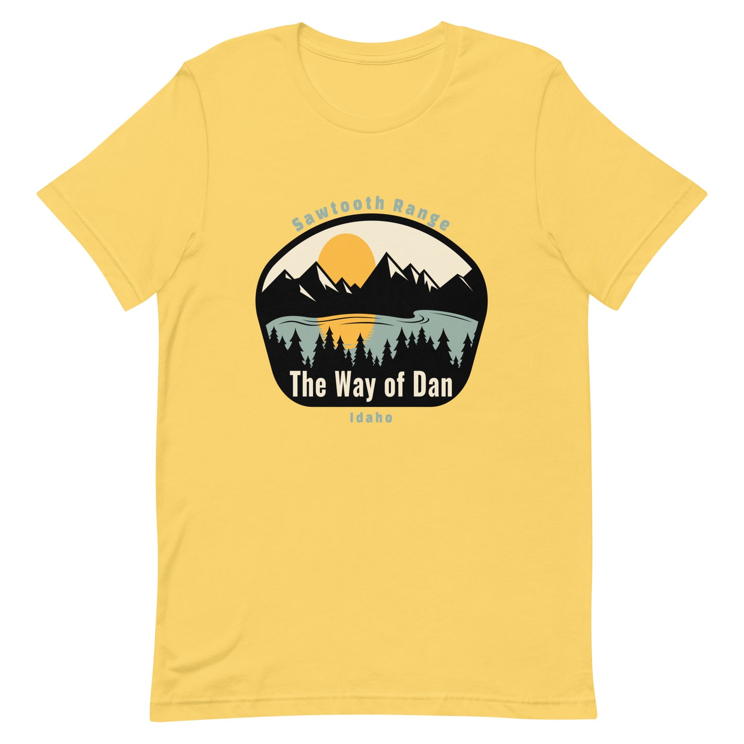 Way of Dan Sawtooth Range Unisex t-shirt