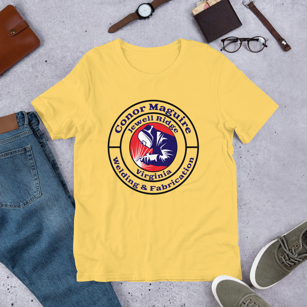 Conor Maguire Welding Circle Logo t-shirt