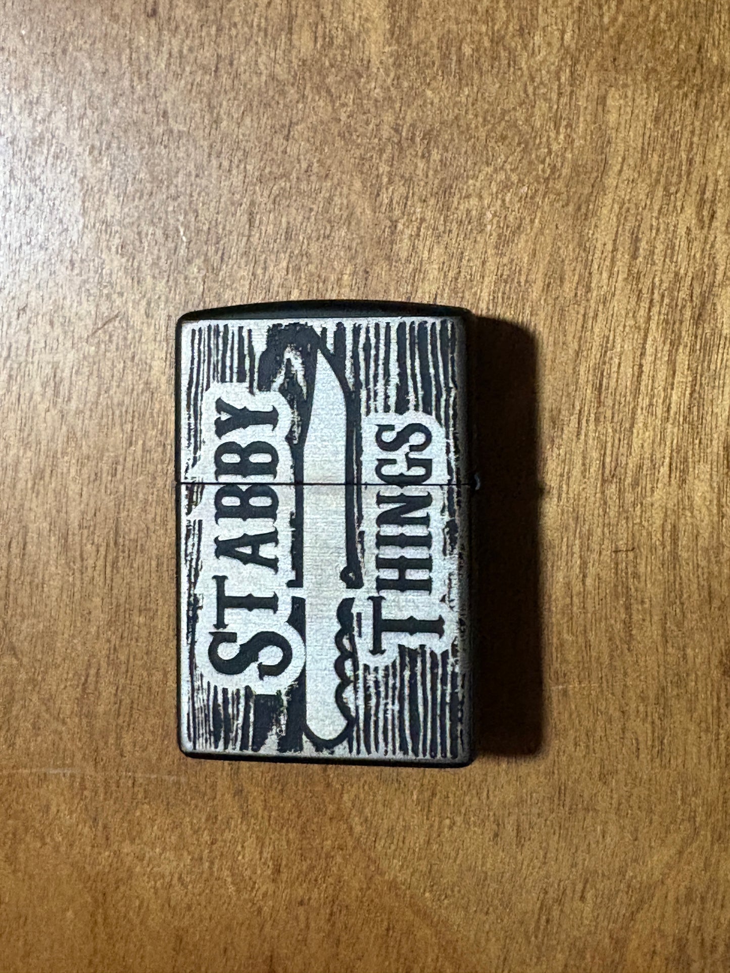Stabby Things Zippo