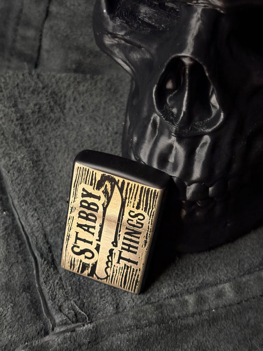 Stabby Things Zippo