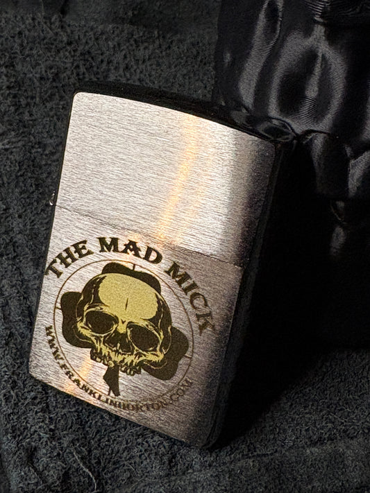 Mad Mick Stainless Steel Black Lighter