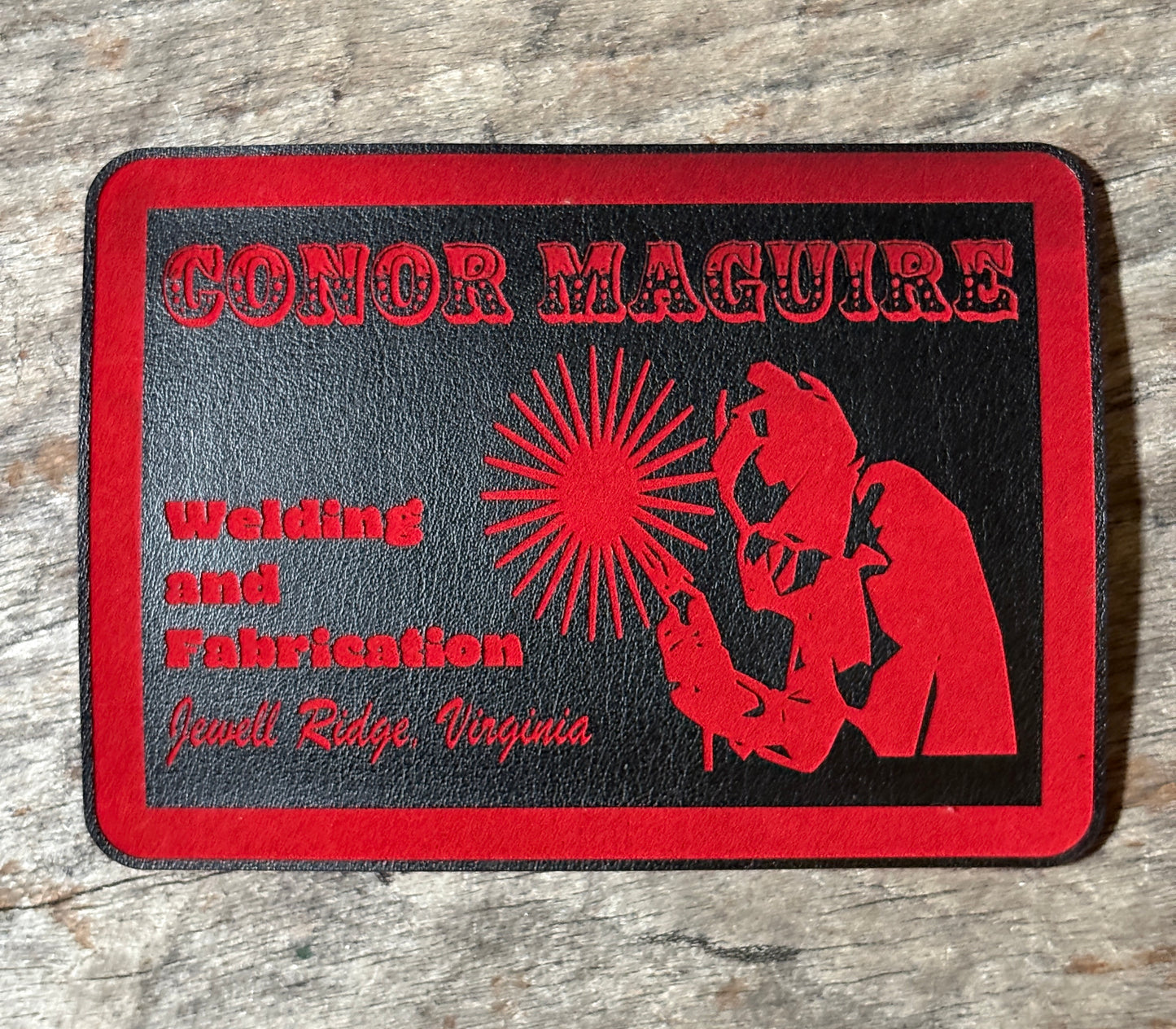 Conor Maguire Welding 2x3 Morale Patch