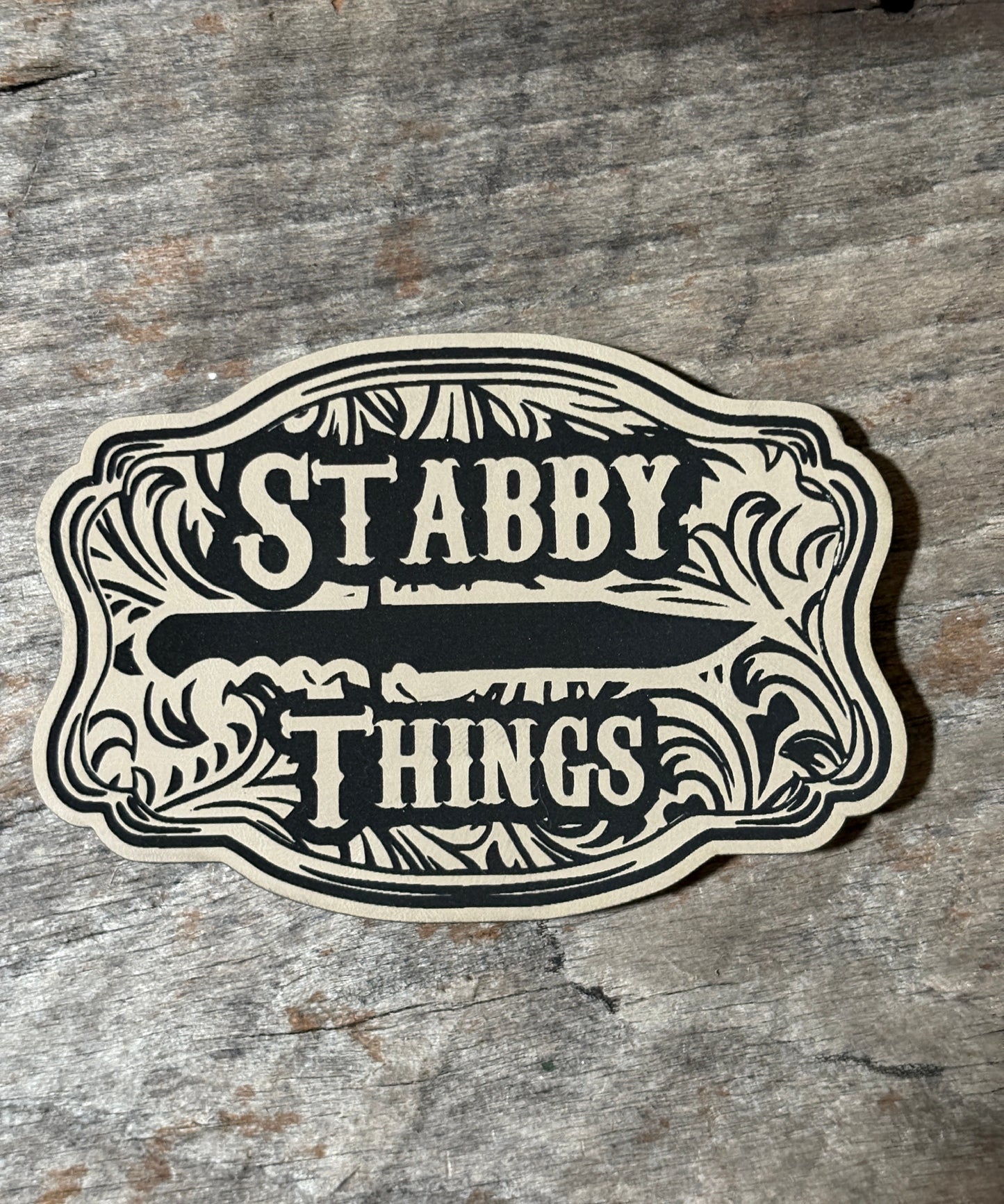 Stabby Things Western Morale Patch