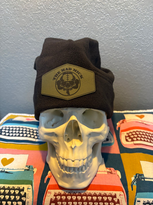 Mad Mick Black Fleece Beanie