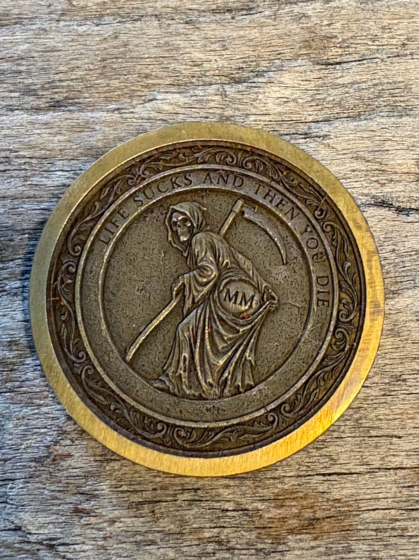Mad Mick Owned Reaper Challenge Coin