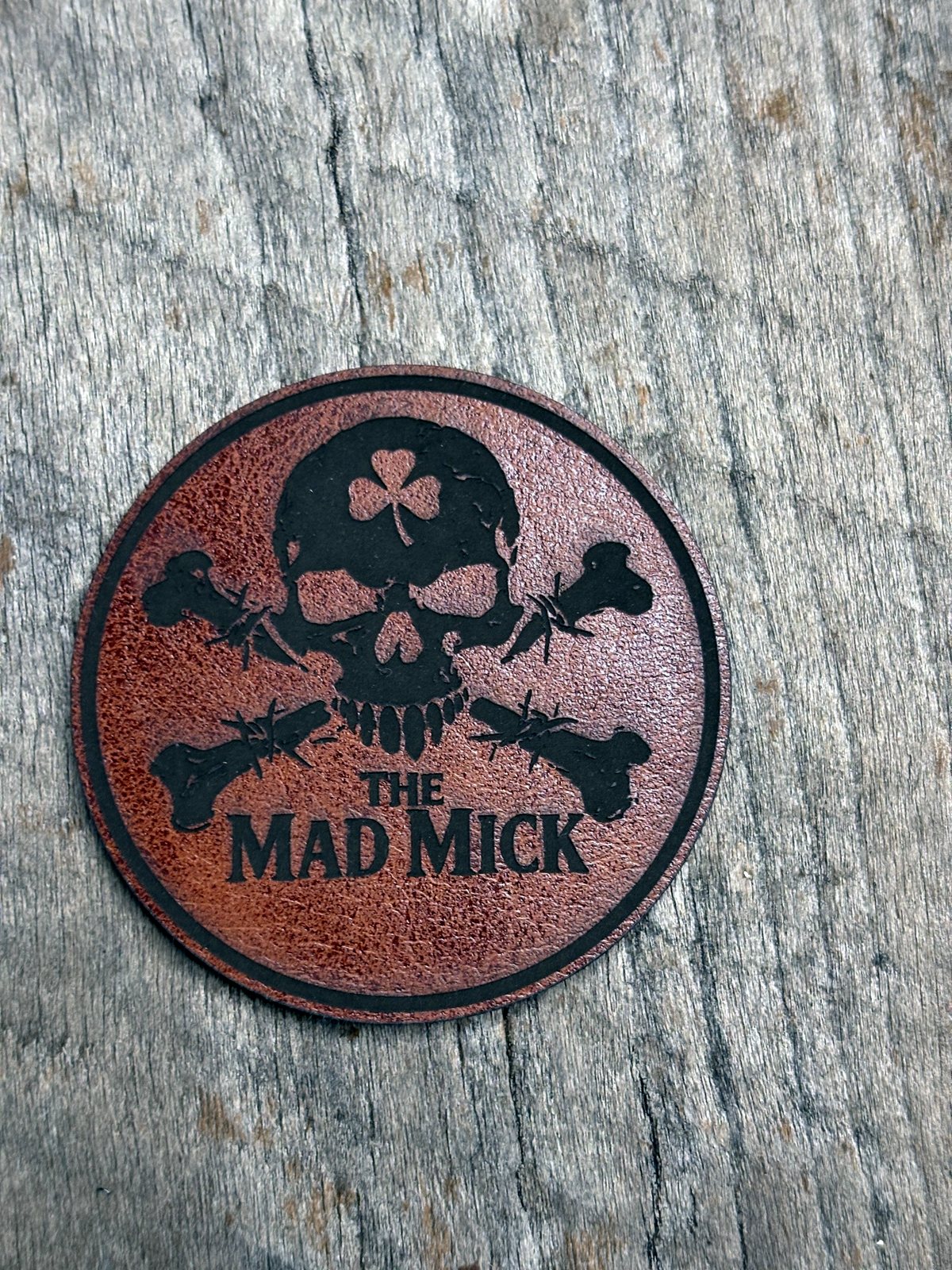 Mad Mick Skull & Crossbones Morale Patch