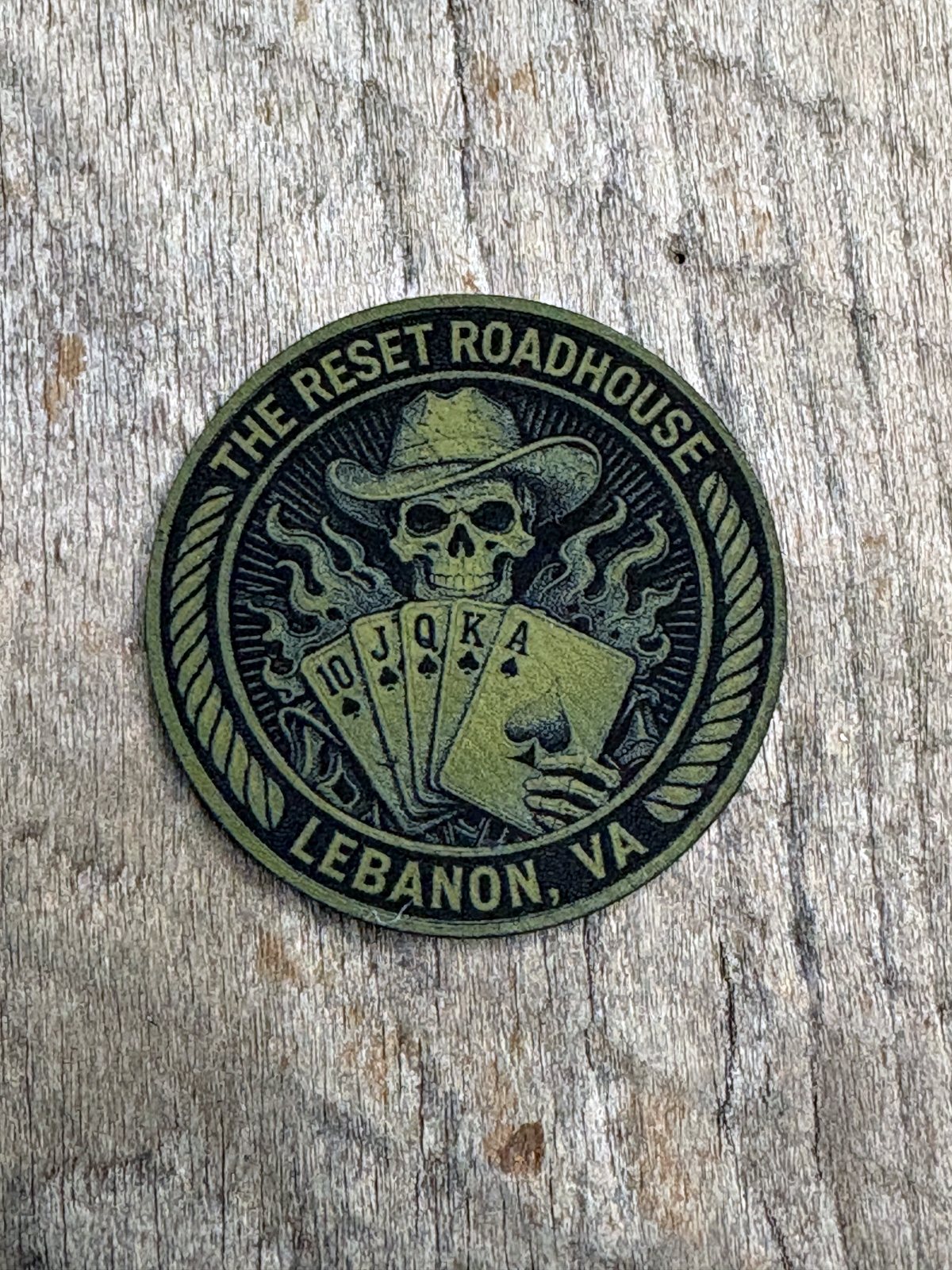 Reset Roadhouse Poker Skull Morale Patch