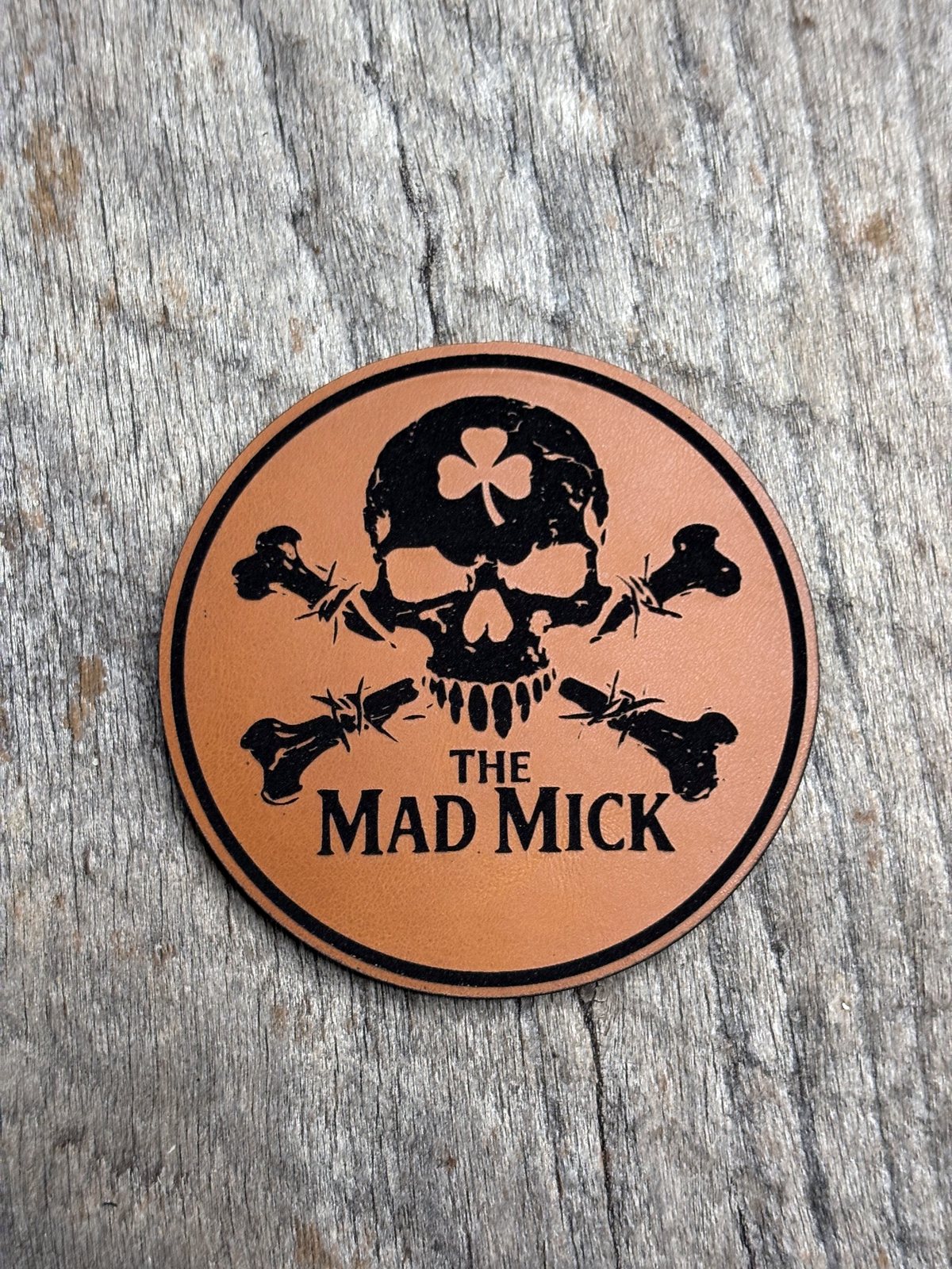 Mad Mick Skull & Crossbones Morale Patch