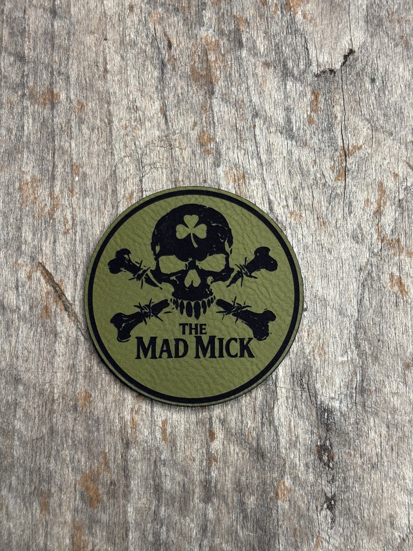 Mad Mick Skull & Crossbones Morale Patch