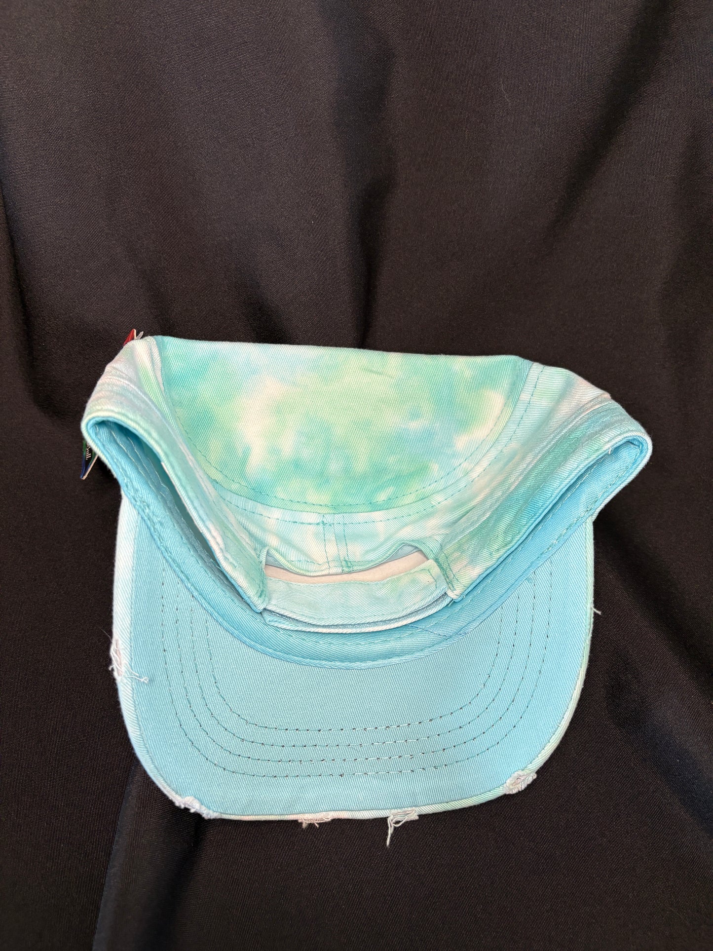 Pit Bull Tie-Dyed Cadet Hat with Mad Mick Tree Carving Patch