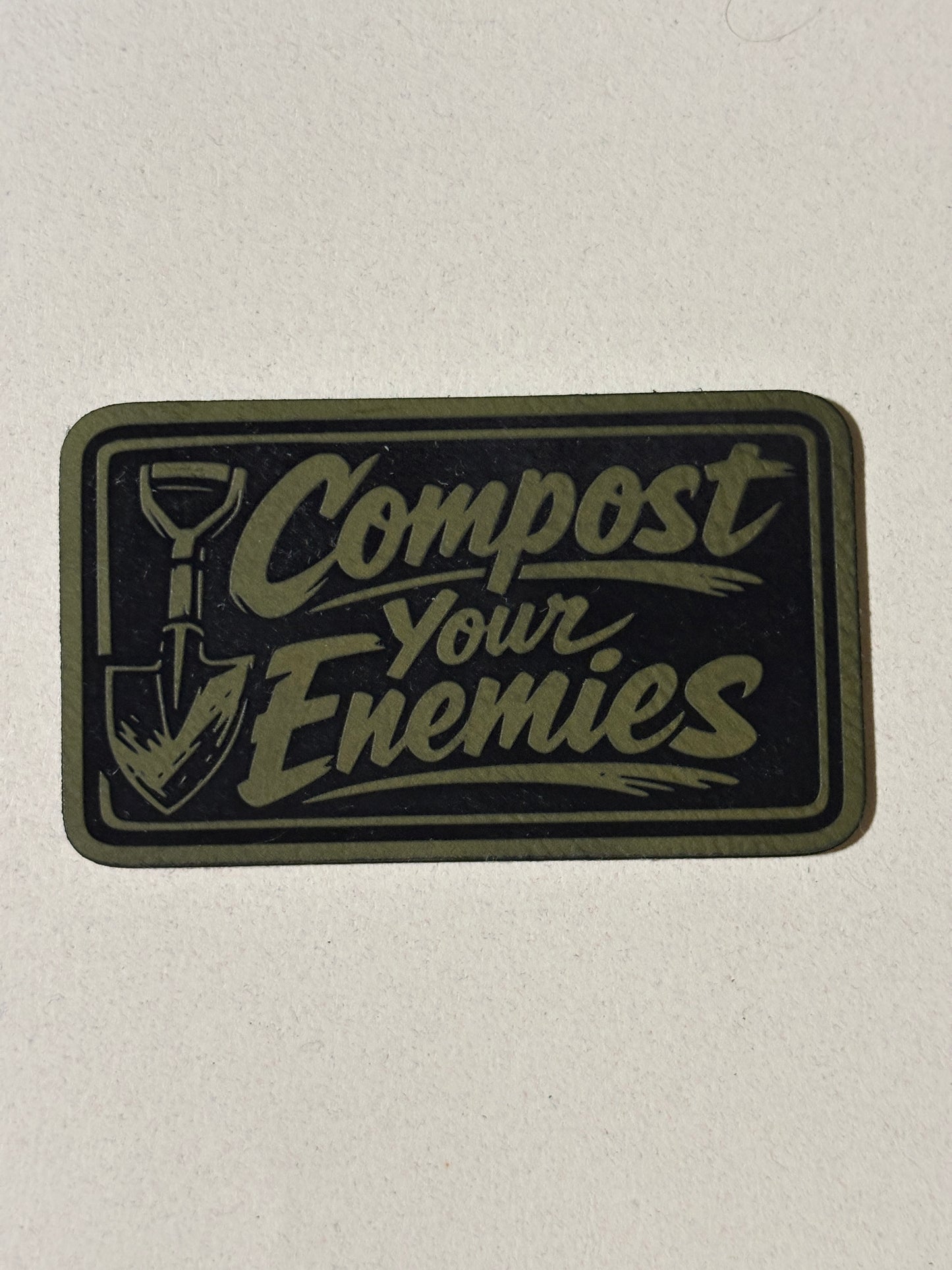 Compost Your Enemies Shovel Magnet